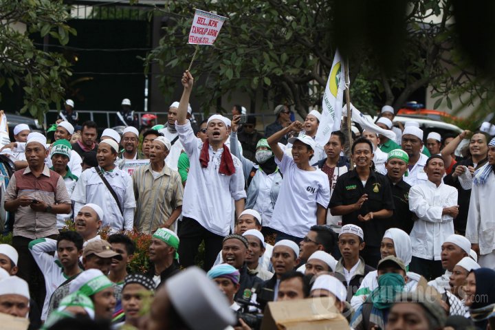 Majelis Tinggi Jakarta Bersyariah Demo di KPK