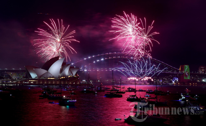 Malam Pergantian Tahun Baru 2022 di Australia