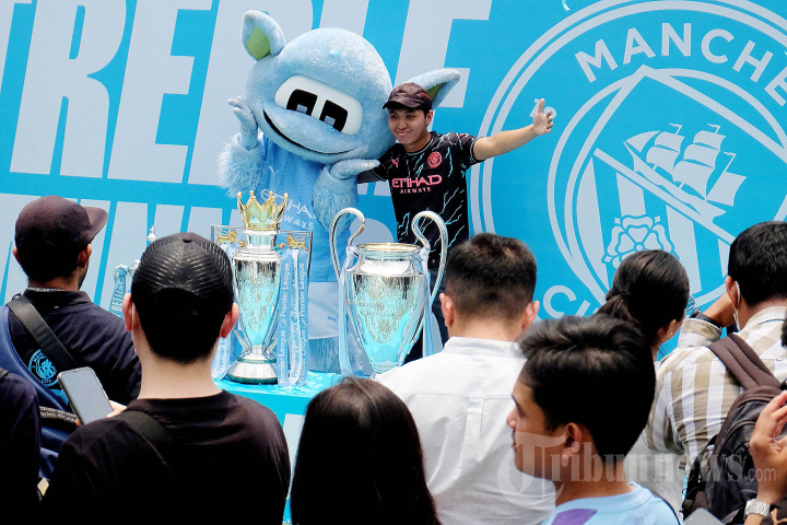 Manchester City Sapa Fans di Jakarta