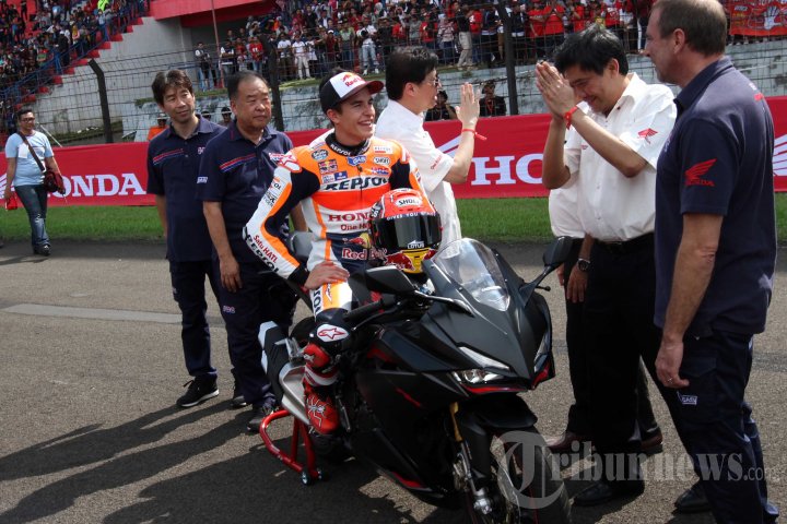 Marc Marquez Sapa Fans Di Indonesia