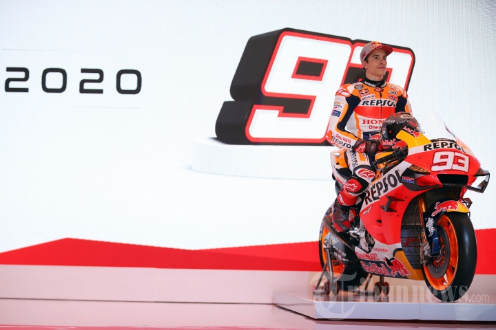 Marc Marquez Sapa Pecinta Balap Indonesia