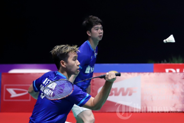 Marcus-Kevin Rajai Ganda Putra Indonesia Masters 2020