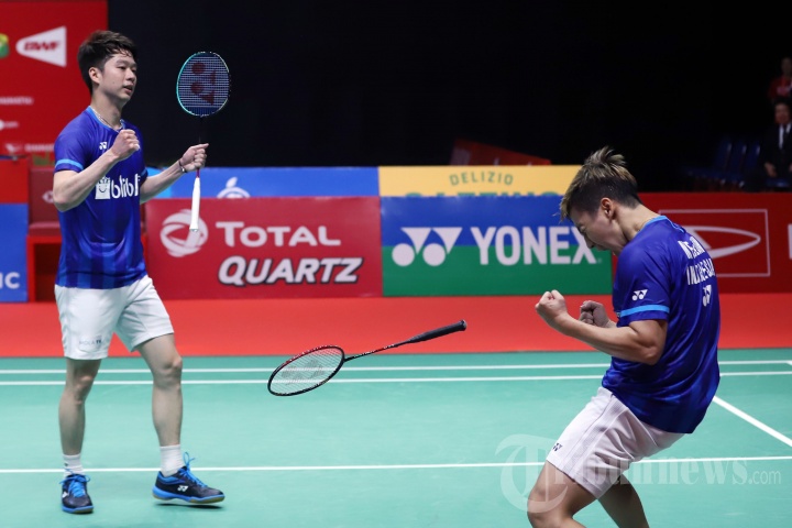Marcus-Kevin Rajai Ganda Putra Indonesia Masters 2020