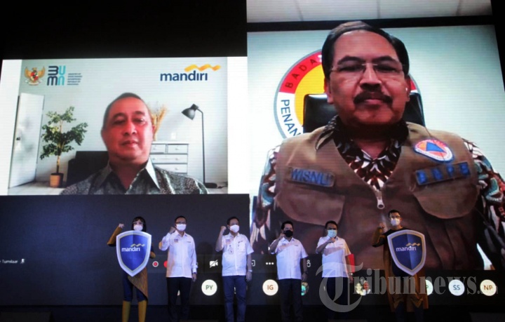 Maskot Mandiri Covid Rangers Kampanyekan Pencegahan Covid-19