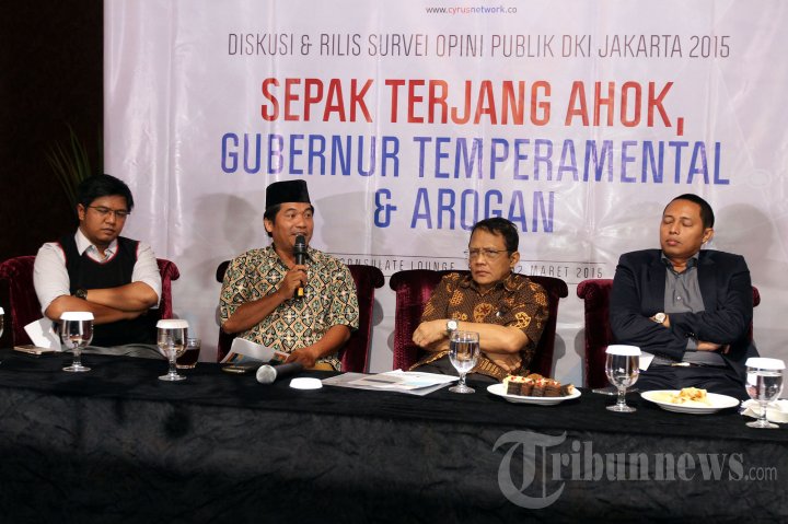 Masyarakat Jakarta Puas Tehadap Ahok dan Kecewa Terhadap DPRD