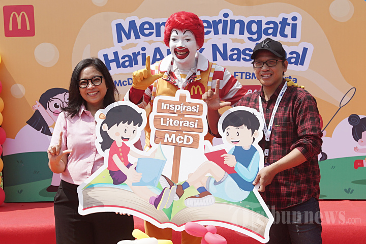 McDonalds Indonesia Tingkatkan literasi Membaca Anak Indonesia