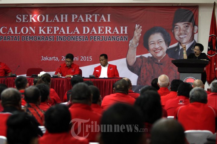 Megawati Buka Sekolah Partai Calon Kepala Daerah PDIP