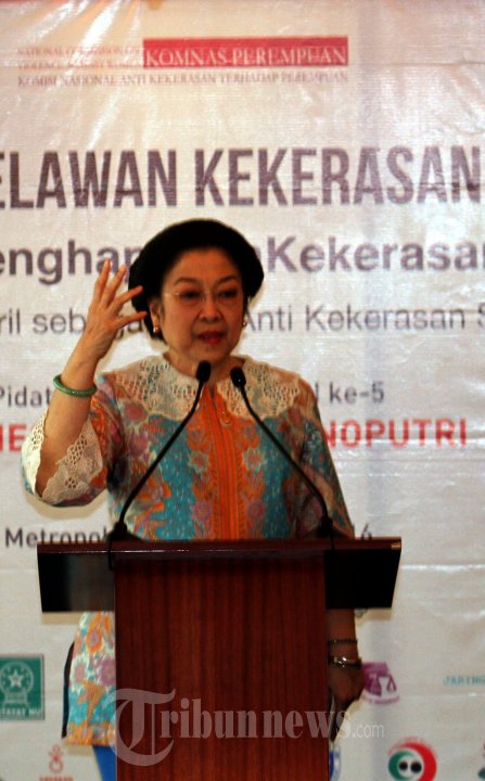 Megawati Deklarasi Indonesia Melawan Kejahatan Seksual