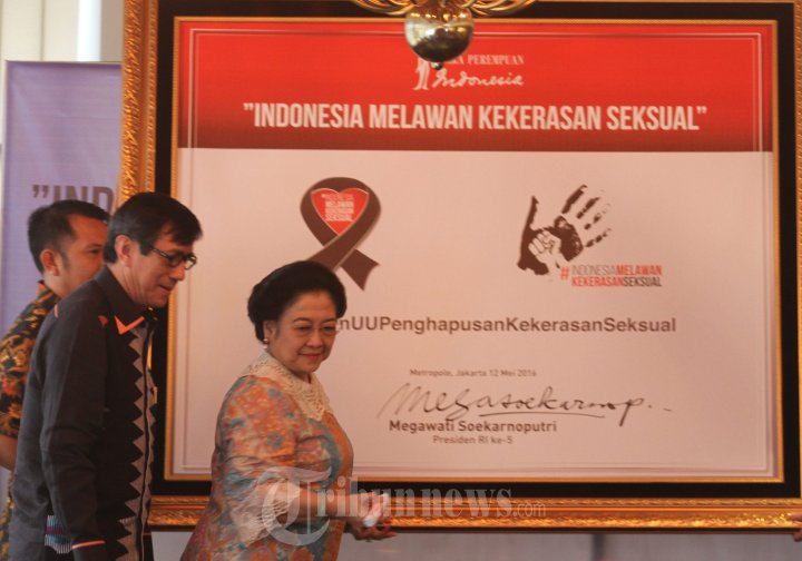 Megawati Deklarasi Indonesia Melawan Kejahatan Seksual