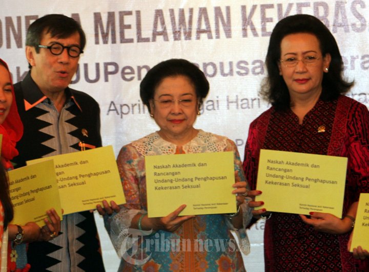 Megawati Deklarasi Indonesia Melawan Kejahatan Seksual