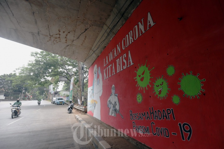 Melawan Corona Lewat Mural