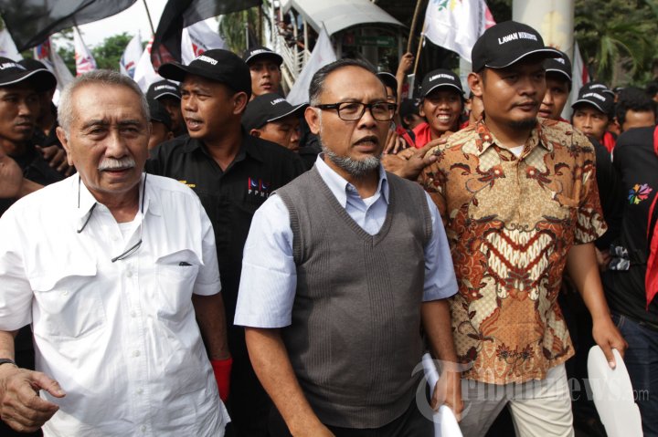 Melepas Bambang Widjojanto