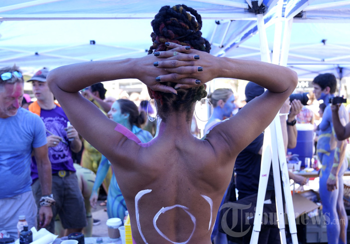 Melihat NYC Bodypainting Day