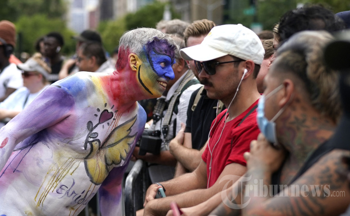 Melihat NYC Bodypainting Day