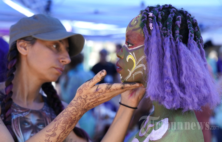 Melihat NYC Bodypainting Day