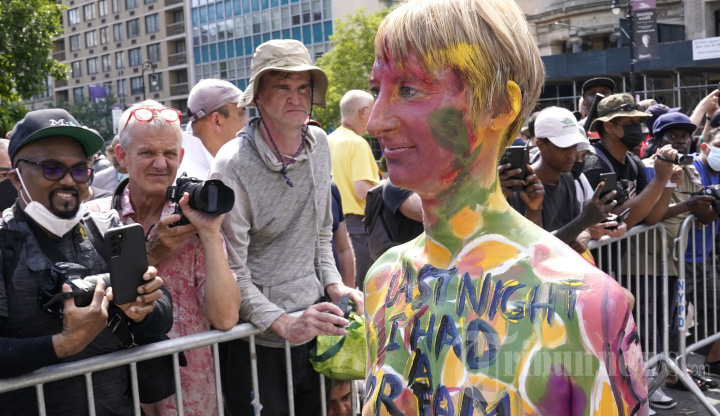 Melihat NYC Bodypainting Day