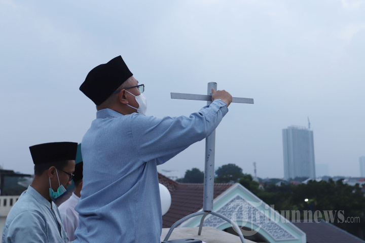 Memantau Hilal Untuk Menentukan Awal Ramadhan 1443 H