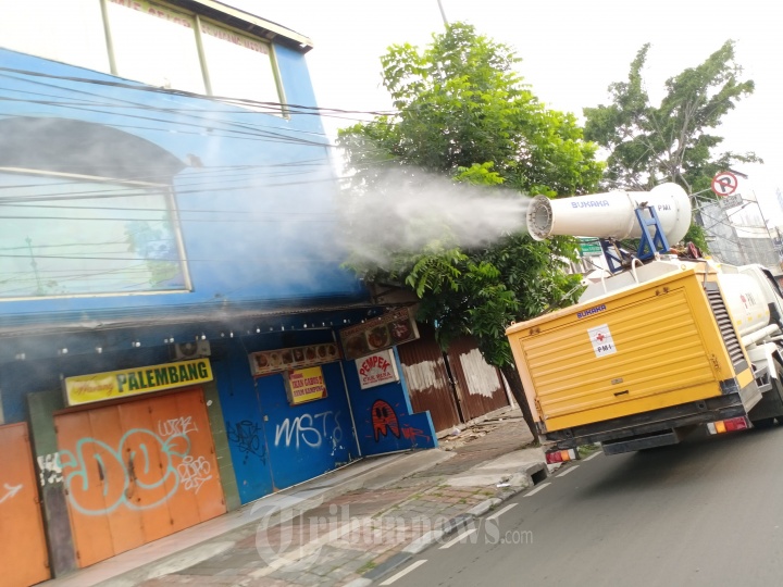 Memasuki New Normal Mobil Gunner Lakukan Penyemprotan Disinfekta