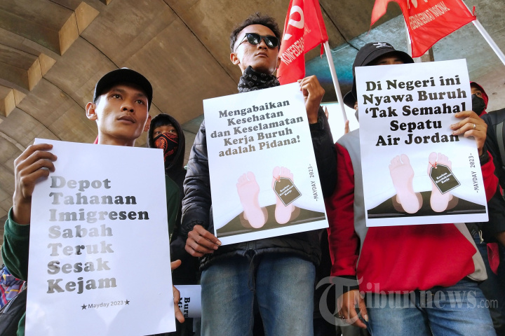 Memperingati Hari Buruh 2023 di Bandung