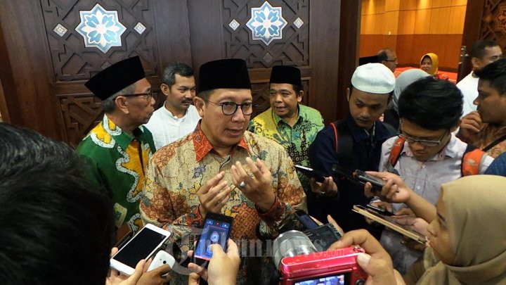 Menag Lukman Beri Keterangan Pers Mengenai UIII