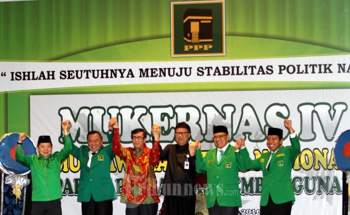 Mendagri Hadiri Mukernas PPP Ke-V