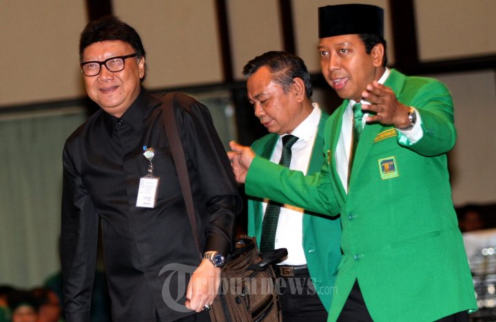 Mendagri Hadiri Mukernas PPP Ke-V