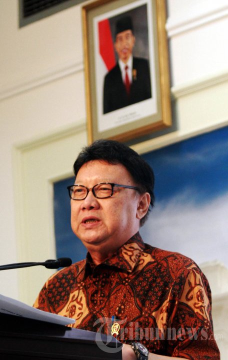 Mendagri Jumpa Pers Pilkada Serentak