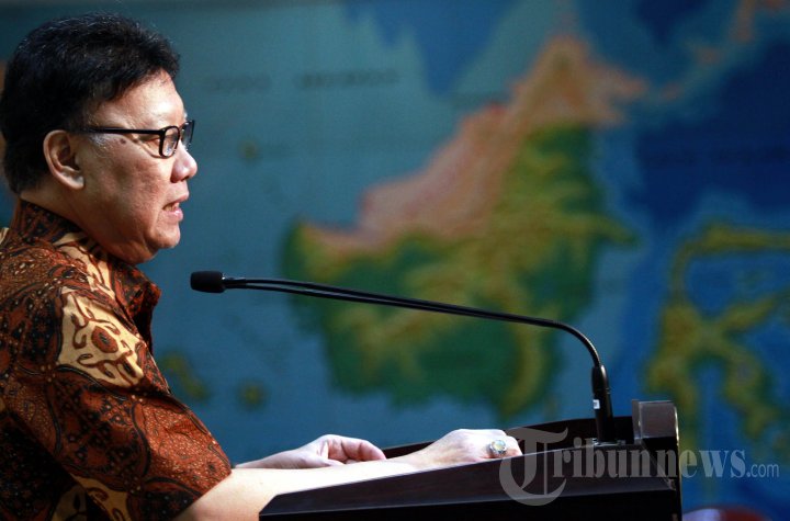 Mendagri Jumpa Pers Pilkada Serentak
