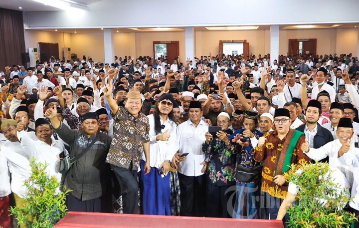 Menhan Prabowo Hadiri Forum Silahturahmi 1.000 Kyai se-DIY