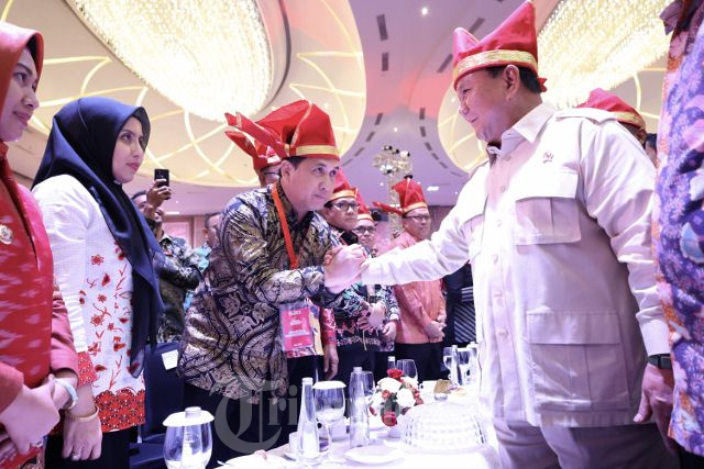 Menhan Prabowo Hadiri Rakernas Apeksi XVI 2023 Makassar