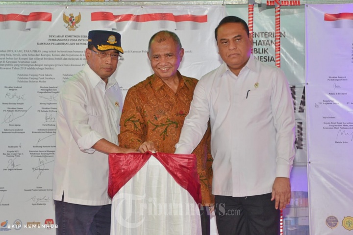 Menhub Deklarasikan Komitmen Bangun Zona Integritas