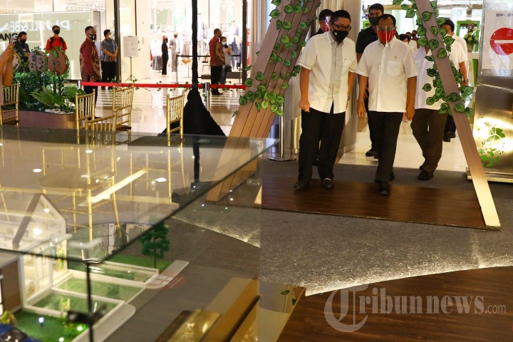 Menhub Tinjau Maket TOD Kota Podomoro Tenjo