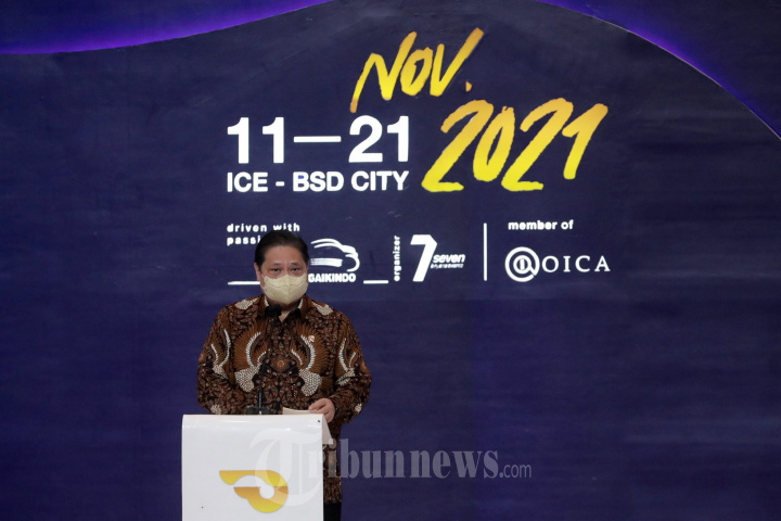 Menko Perekonomian dan Menperin Buka Pameran GIIAS 2021