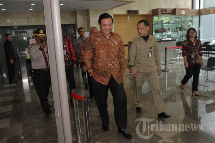 Menko Polhukam Datangi KPK