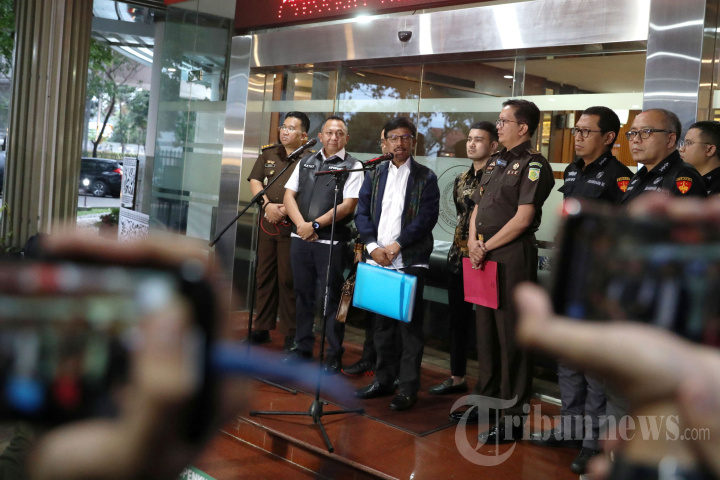Menkominfo Johnny G Plate Diperiksa Kejagung