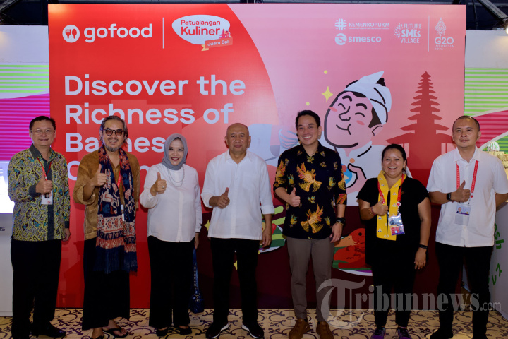 Menkop UKM Hadiri GoFood Culinary Bazaar G20