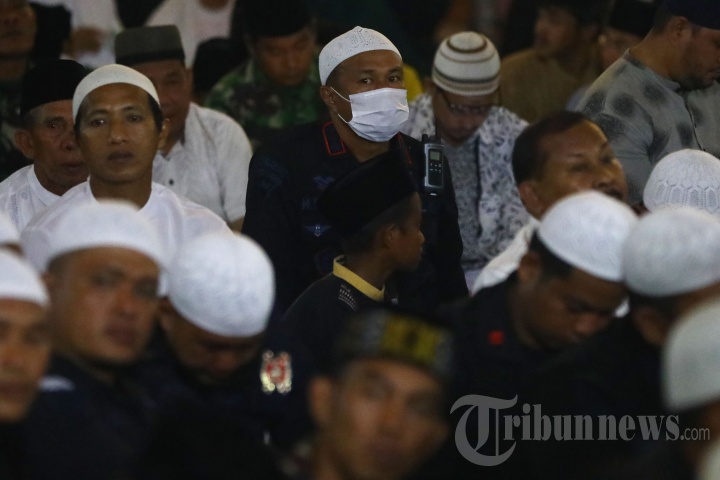 Menkopolhukam Hadiri Doa Bersama di Masjid Agung Natuna