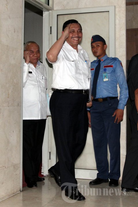 Menkopolhukam Luhut Panjaitan Penuhi Panggilan MKD