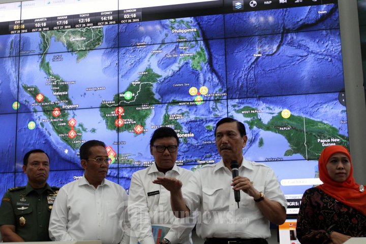 Menkopolhukam Pimpin Rapat Membahas Kahutla