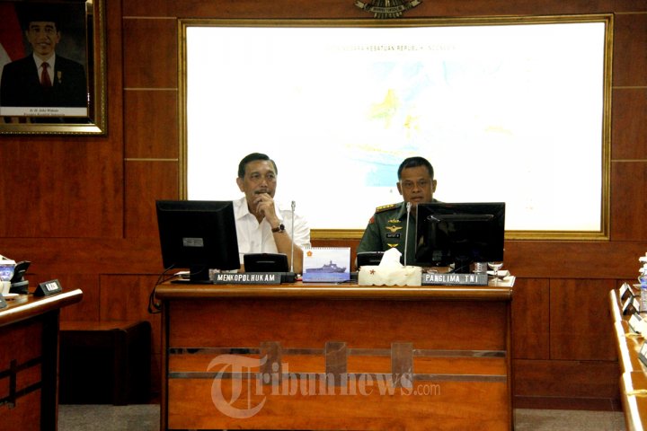 Menkopolhukam RI kunjungi Mabes TNI
