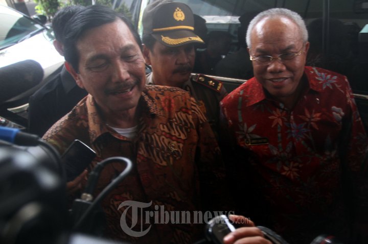 Menkopolhukam Temui Pimpinan KPK