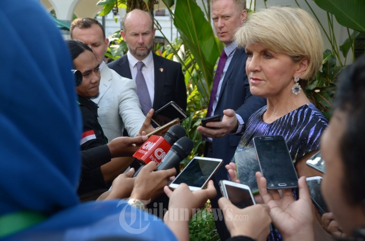 Menlu Australia Julie Bishop Bertemu Gubernur Khofifah