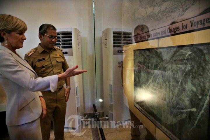 Menlu Australia Julie Bishop Resmikan Konjen Makassar