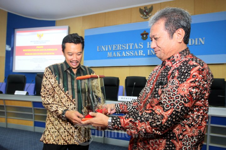 Menpora Adakan Kuliah Umum di Unhas Makassar