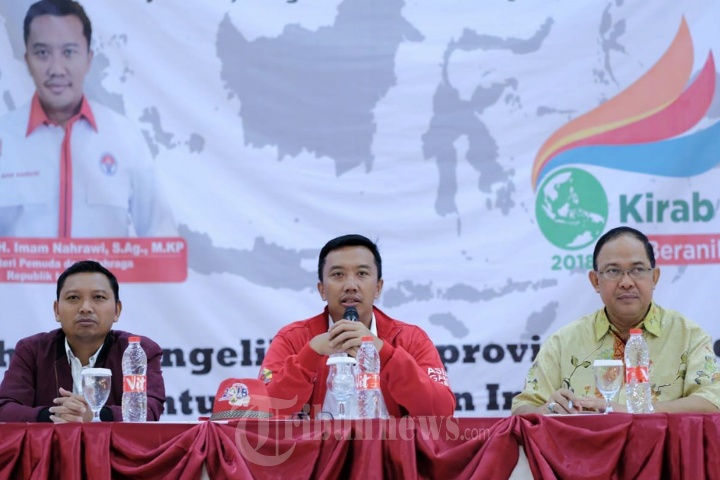 Menpora Beri Pembekalan Kepada Peserta Kirab Pemuda 2018