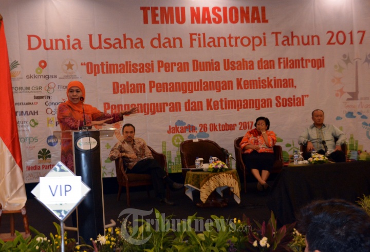 Mensos Khofifah Pembicara Temu Nasional 2017