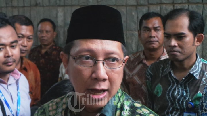 Menteri Agama RI Lukman Hakim Saifuddin Konpers