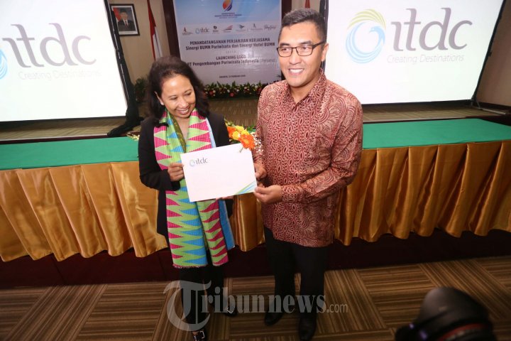 Menteri BUMN Hadiri Peluncuran Logo Baru ITDC