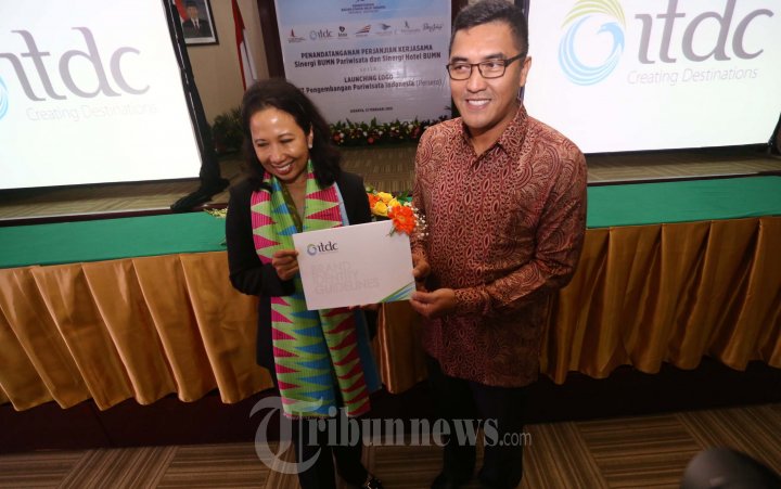 Menteri BUMN Hadiri Peluncuran Logo Baru ITDC