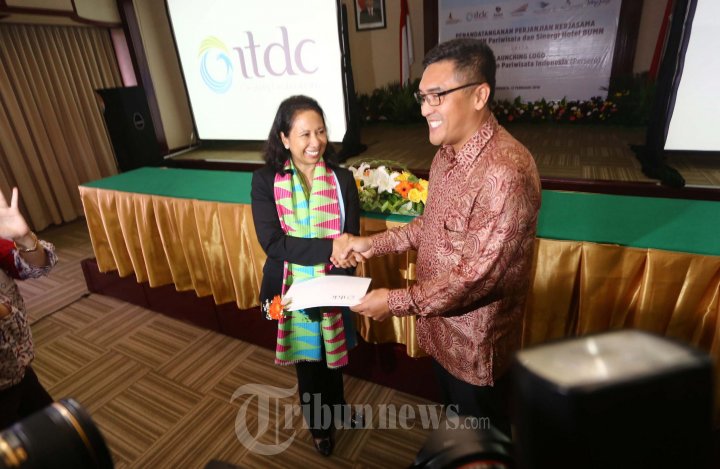Menteri BUMN Hadiri Peluncuran Logo Baru ITDC